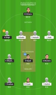 ODV-W vs ODY-W Dream11 Tips